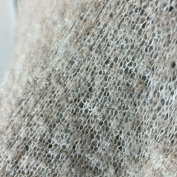 Peruvian connection alpaca open front cardigan sweater long line small luxurious - Picture 5 of 6